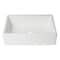 Alfi Brand White 33 inch Granite Composite Single Bowl Drop In Farm Sink with Accessories AB33FARM-W - alternate 5